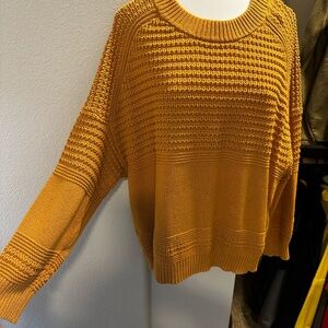 Universal Thread Women's Golden Knit Sweater
